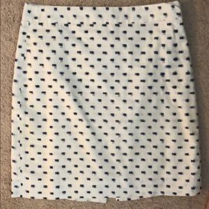 J Crew silk pencil skirt